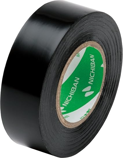 Amazon Co Jp ニチバン ビニールテープ Vt 19 黒 文房具 オフィス用品