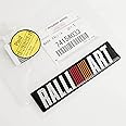 Genuine Mitsubishi Motors Ralliart Emblem 108x26mm Part# 7415A033 Made in Japan