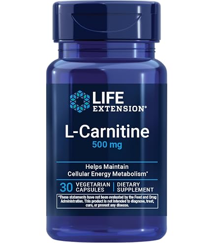 difference between l carnitine free form and aceytl l carnitine Life Extension Optimized Carnitine, 60 Capsules Health Focus_Vaccine Support 3 Powerful Peptides for Style:Psychology And Medicine of the Face