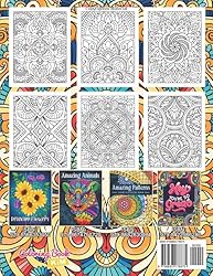 Mindfulness Patterns: Relaxing Coloring Book For