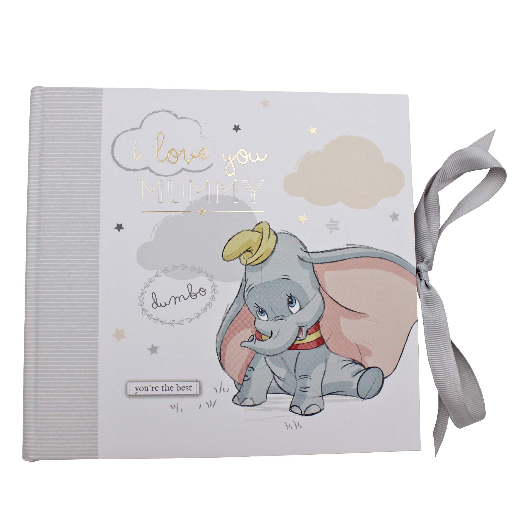 Disney Magical Beginnings Photo Album 50 x 4' x 6' - Dumbo Love You Mummy, Gold
