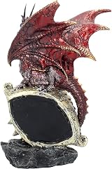 Nemesis Now Eye of the Dragon Red Figurine 21cm Resin Hand-Painted Light Up view 4