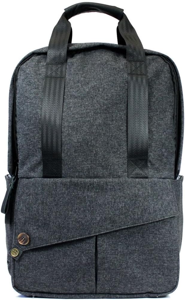 PKG - LB08 | 15" Laptop Bag Slim Tote Backpack - Tech Wool
