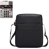 Teenage Engineering K.O.II Soft Bag, Splashproof Protective Pouch for EP-133 K.O II Sampler, Synthesizer, Drum Machine Pocket Adjustable Backpack (Black)