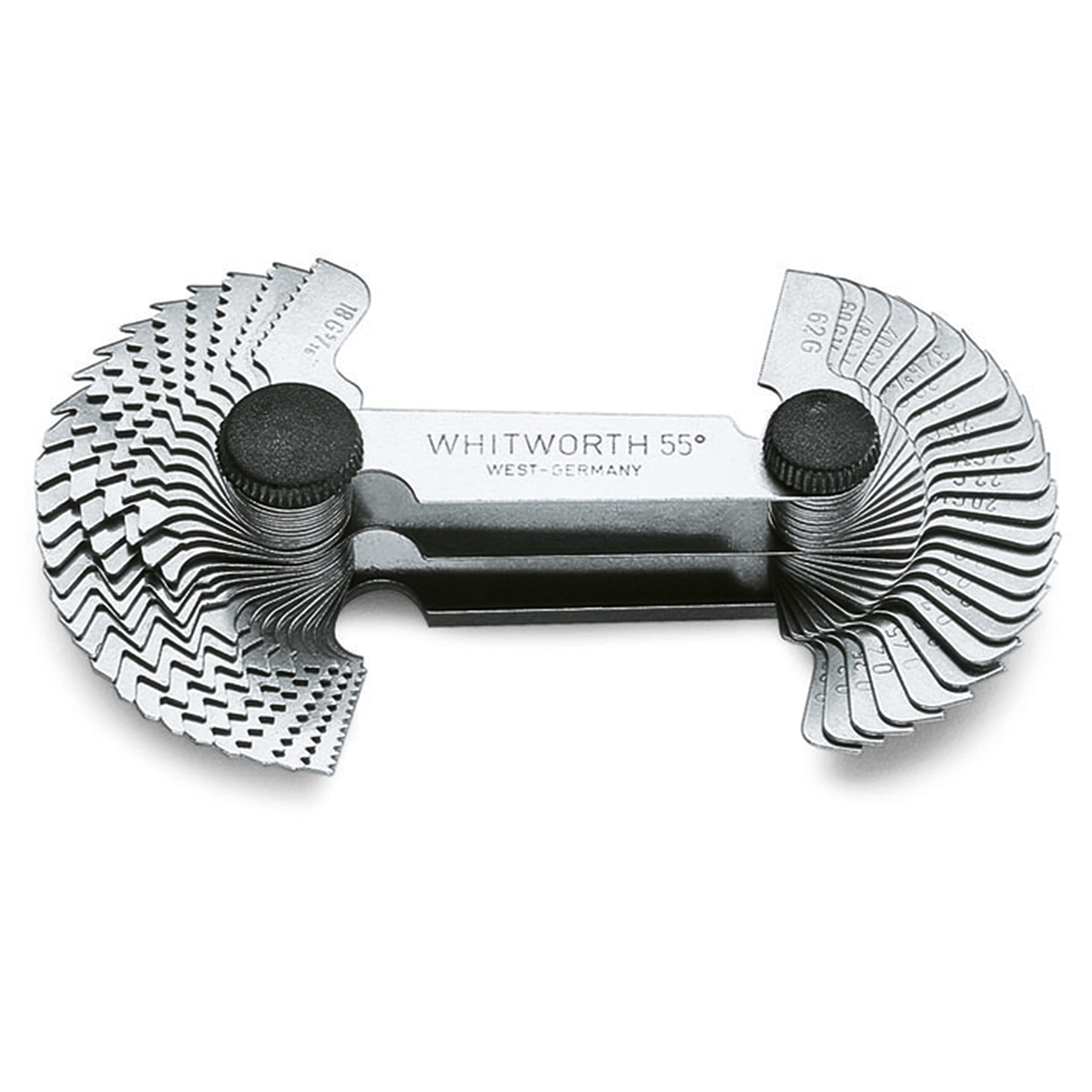 Beta 17070001 Model 1707 Screw Pitch Gauge, ISO and BSW, 0.25mm-6mm