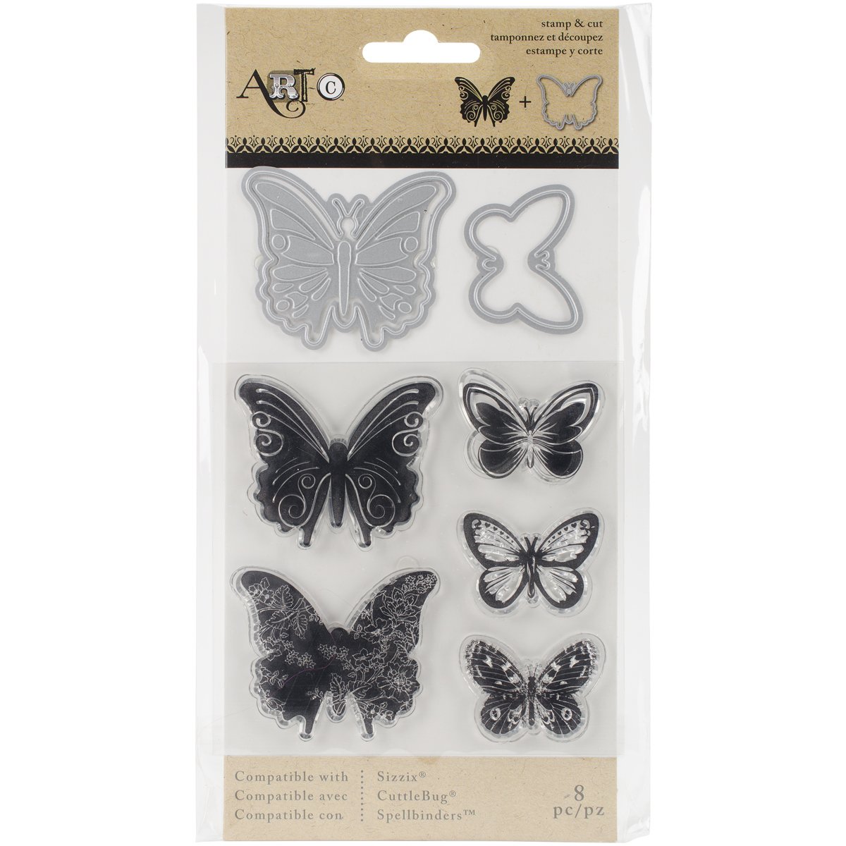 Momenta Stamp and Die SetButterflies Amazon.co.uk Kitchen & Home