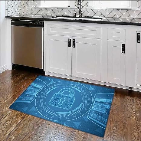 Amazon Com Non Slip Thicken Carpet Security Concept Lock On