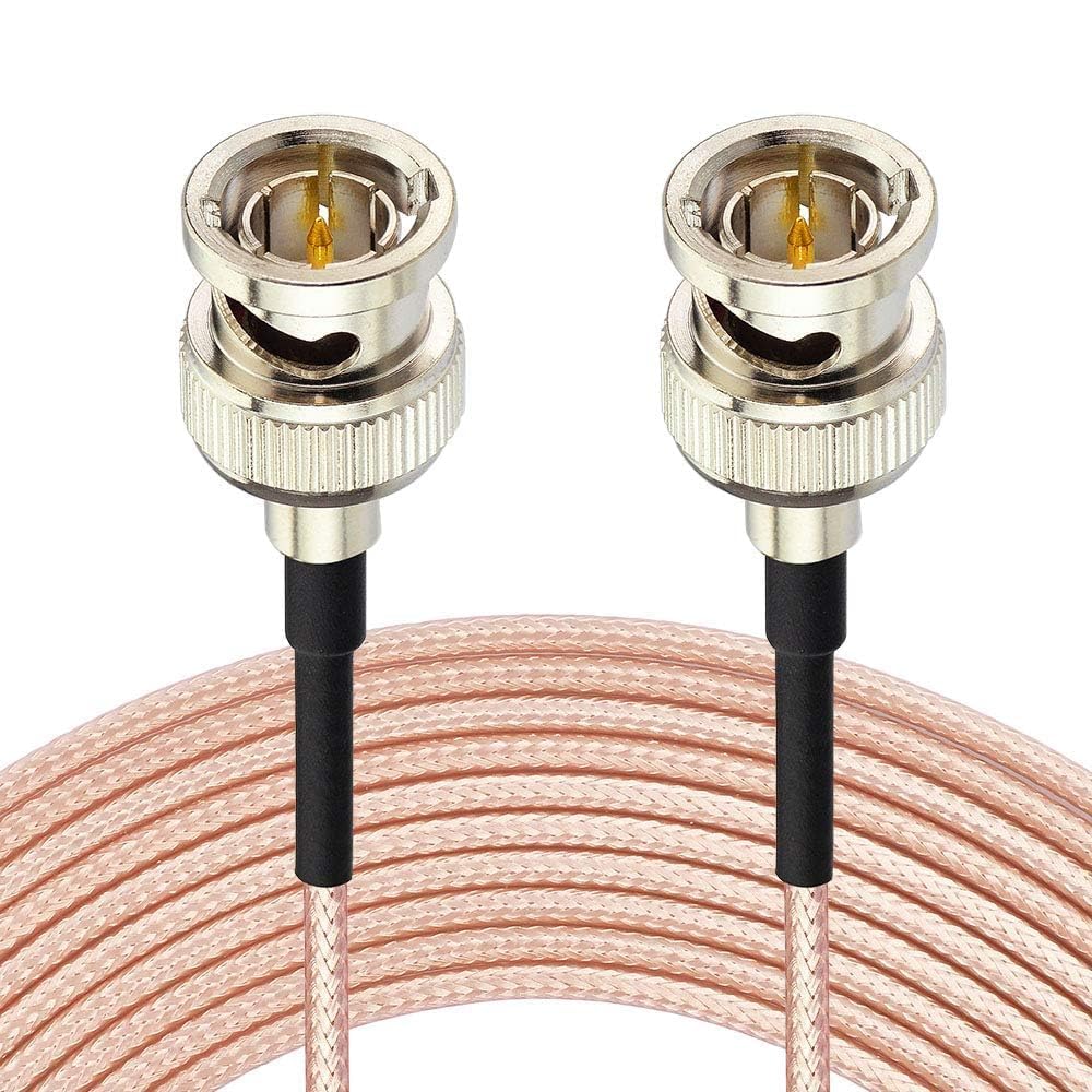 Superbat Thin BNC Male to Male RG179 Cable 1.5m Short HD 3G SDI Video Cable 75ohm for Blackmagic Camera SDI Converter/Recorder CCTV Monitor Audio Video System Supports 3G-SDI/HD-SDI/4K/8K