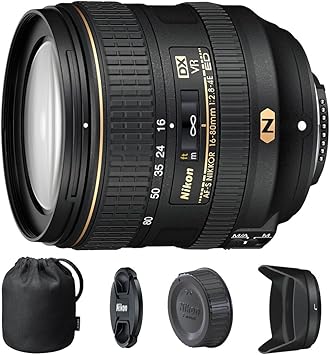Amazon Com Nikon Af S Dx Nikkor 16 80 Mm F 2 8 4e Ed Vr Lens Para Nikon Dslr 20055 Refurbished Certificado Camera Photo