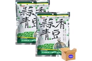 TOOTHSOME MART Garlic Green Peas 240g/8.46oz pack of 2