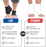 Armstrong America Moisturizing Aloe Socks 3 Pairs X-Large Black view 7