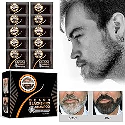 Guys Natural Darkening Beard Shampoo, Beard