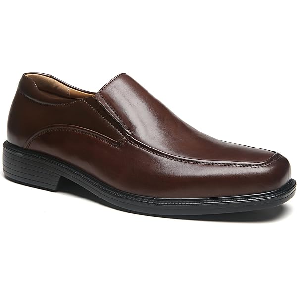 wide brown dress shoes BRAVO Men Dress Shoe KING-6 Oxford Shoe Cognac - Medium and Wide Width Available