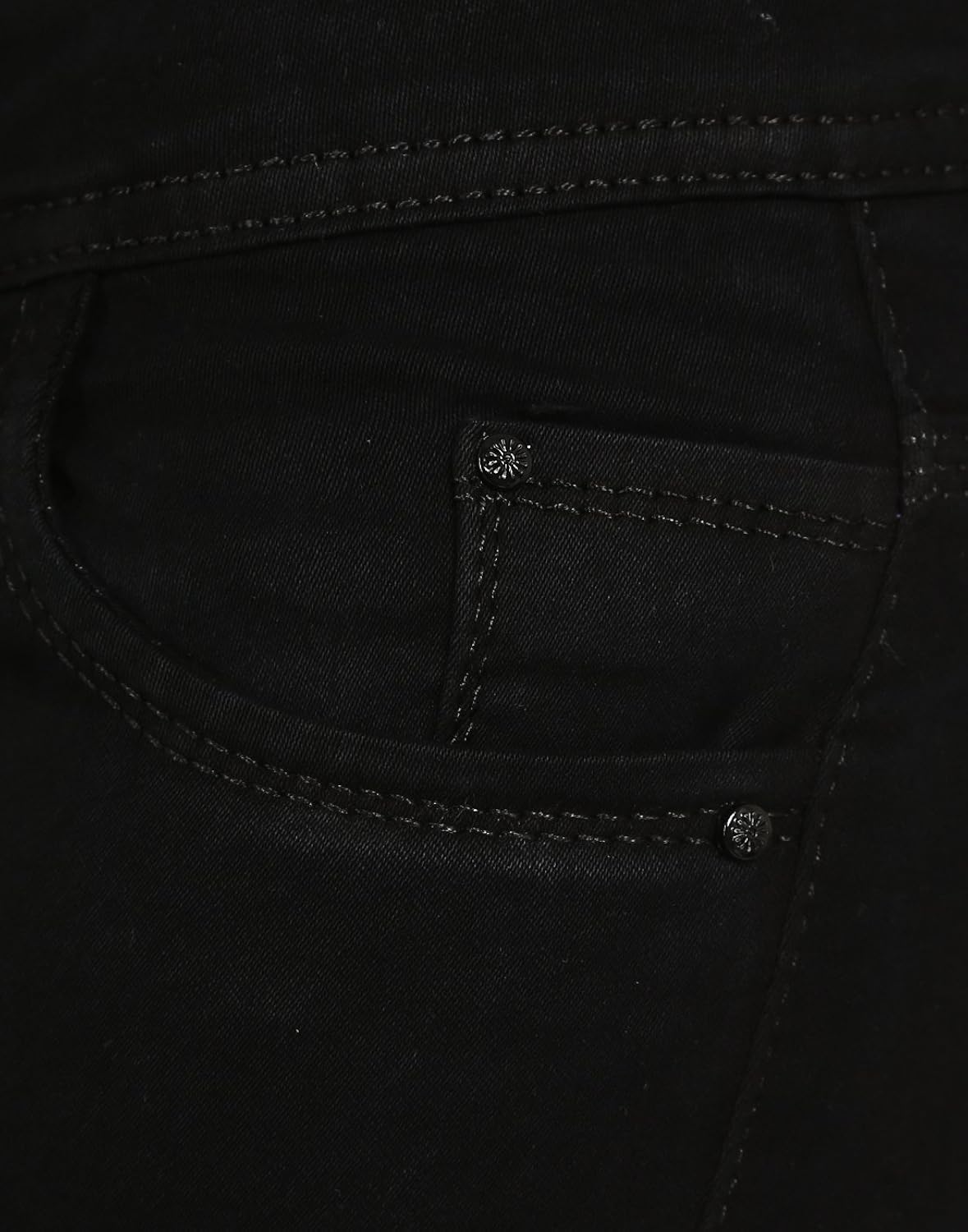 bhurat's black casual denim for women