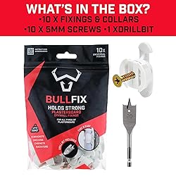 Bullfix Universal Drywall Anchors, Holds up to