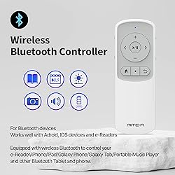 Bluetooth Remote Control Page Turner Clicker for