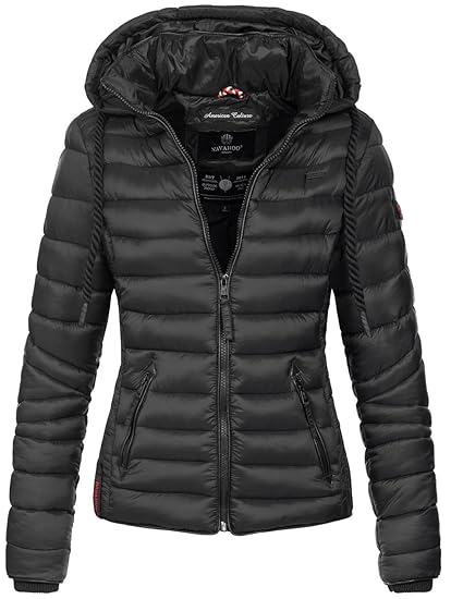 Navahoo Damen Jacke Steppjacke Übergangsjacke Gesteppt Stepp Frühjahr B650