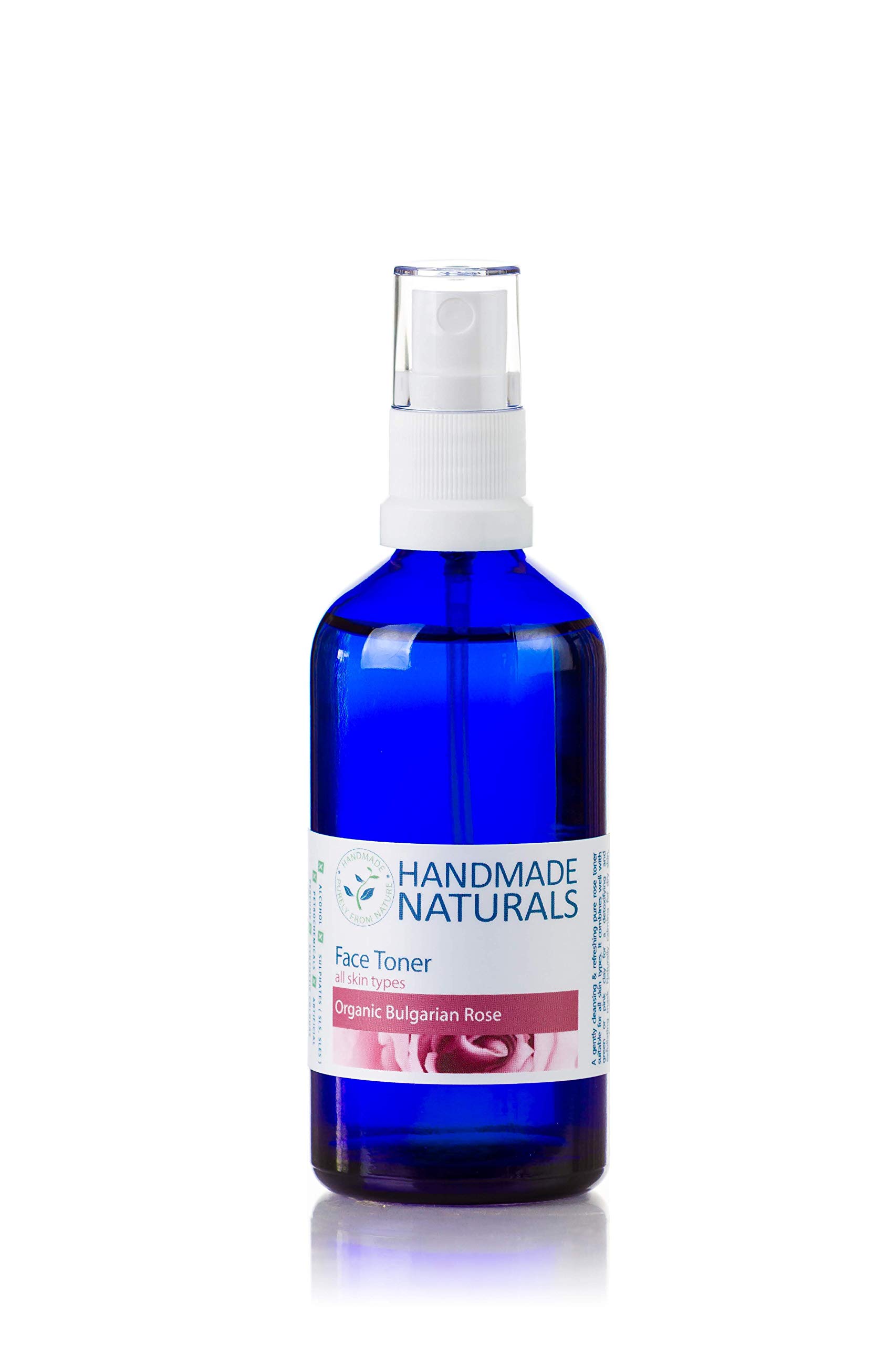 Handmade Naturals Organic Bulgarian Rose Otto Face Toner