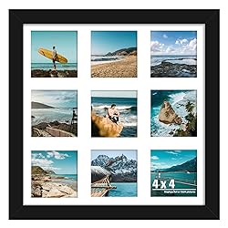 DUENPY 14x14 Picture Frame, 4x4 Collage Picture