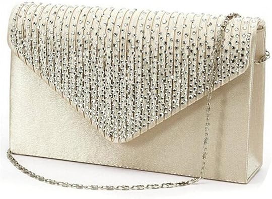 cheap silver diamante clutch bags