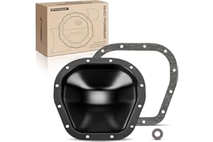 A-Premium Rear Differential Cover with Gasket Compatible with F-150 Heritage, Transit-150, Transit-250, Transit-350 HD, Exped