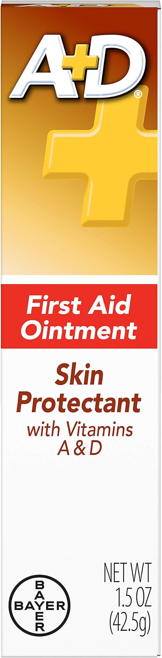Amazon Com A D First Aid Ointment Skin Protectant With Vitamin A D 1 50 Oz Pack Of 2 Health Personal Care