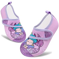 VIFUUR Kids Water Shoes Boys Girls Barefoot Water