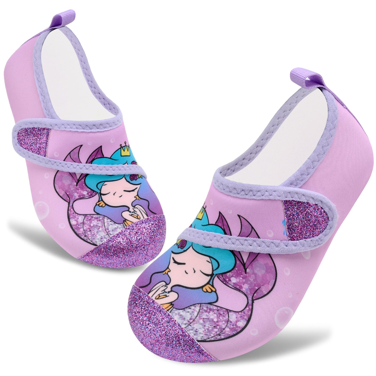 VIFUUR Kids Water Shoes Boys Girls Barefoot Water