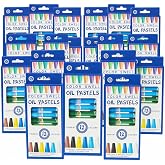 Color Swell Bulk Oil Pastels, 36 Packs, 12 Colors (432 Total) - Pointed Tip