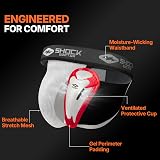 Shock Doctor BioFlex Protective Mitt Testicular Protector Adult Male view 4