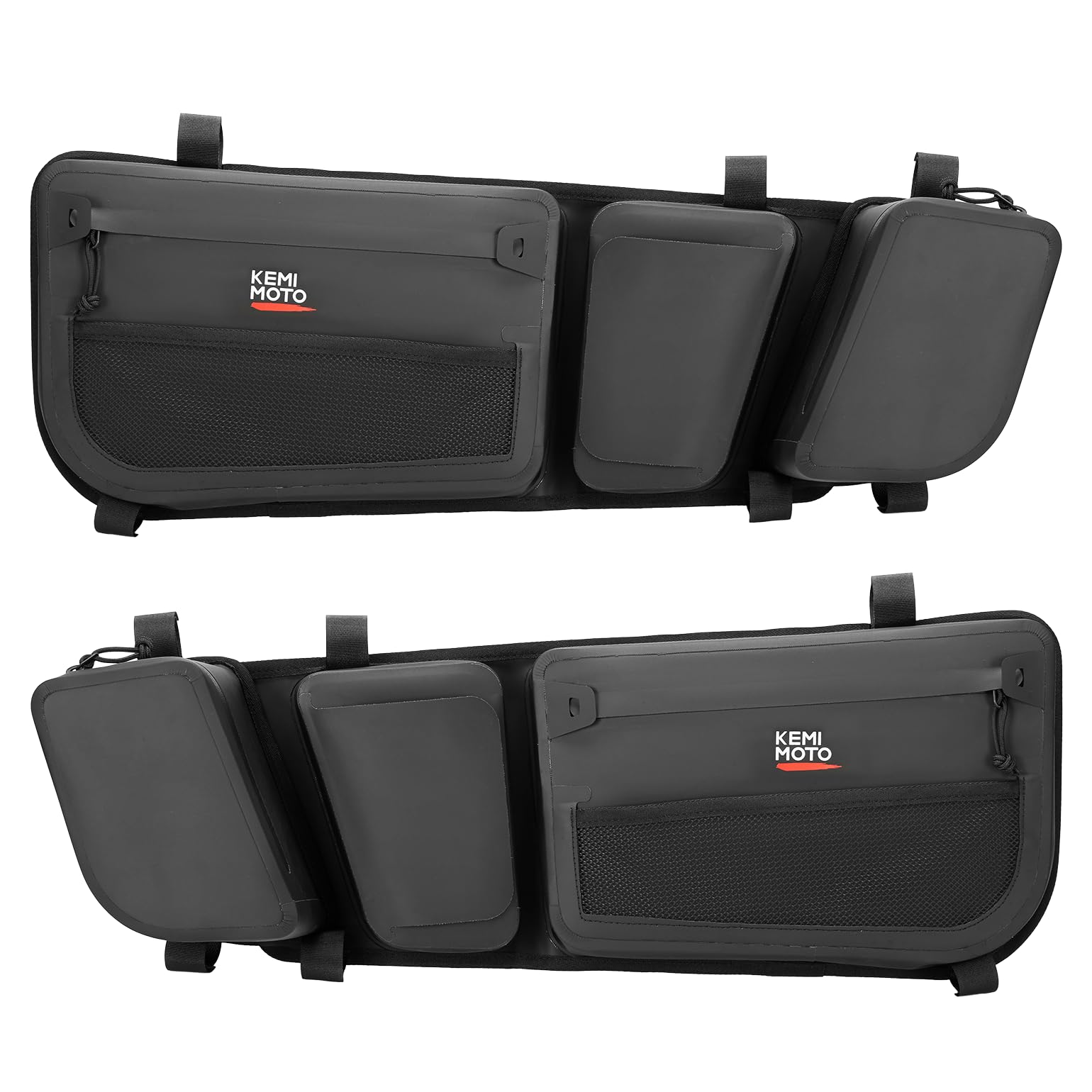 Photo 1 of KEMIMOTO X3 Door Bags, Updated TPU IPX6 Water Repellent Zippe Storage Bags Compatible With Can-Am Maverick X3 and MAX models 2017-2025, Pack of 2