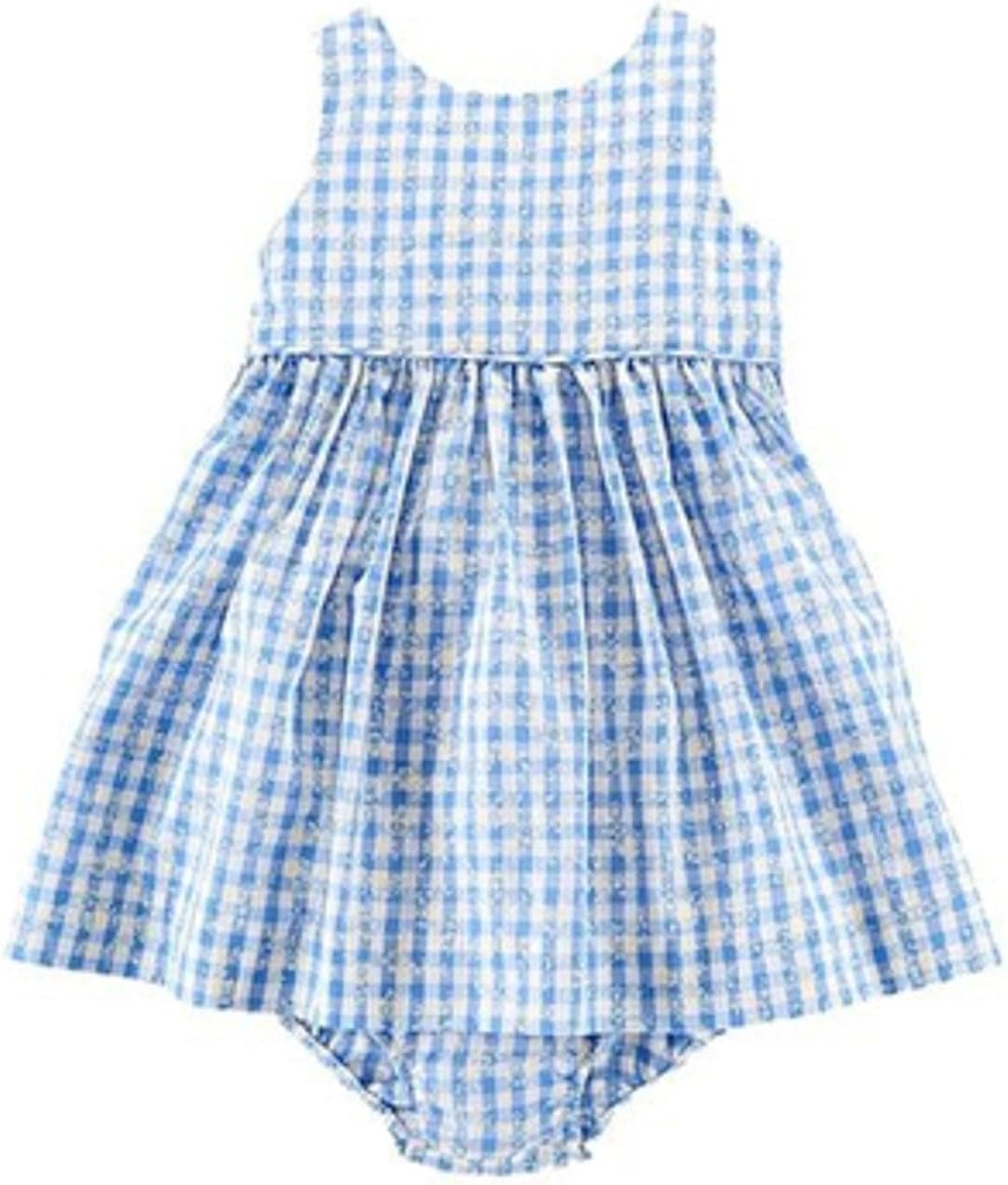 Ralph Lauren Baby Girls Gingham Poplin Dress & Bloomer, 18