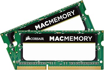 Corsair Cmsa8gx3m2a1066c7 Apple 8 Gb Dual Channel Kit Ddr3 1066 Pc3 8500 4 Pin Ddr3 Laptop So Dimm Memory 1 5v Beige At Amazon Com