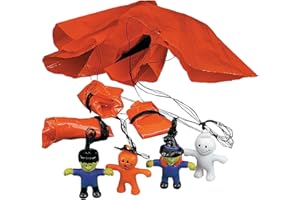 FUN EXPRESS Mini Halloween Character Paratroopers (Set of 48) Halloween Toys