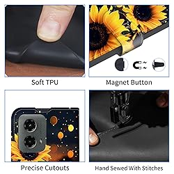 ACWDMKH for Motorola Edge 2024 Case,for Motorola