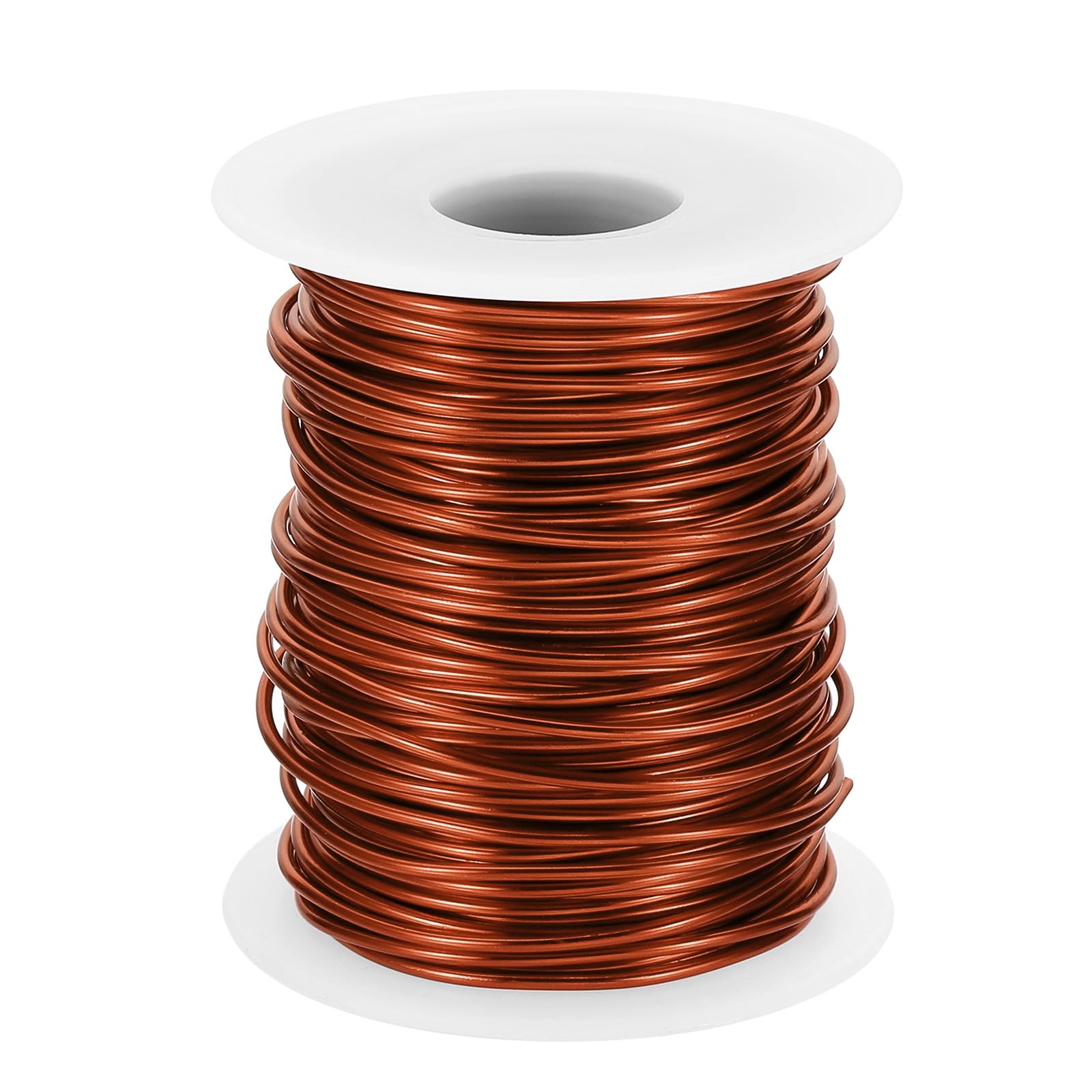 PATIKIL 15 Gauge 1.5mm Aluminum Craft Wire, 98.4Ft Metal Wire Armature Bendable Wire for Jewelry Making Metal Wrap DIY, Bronze