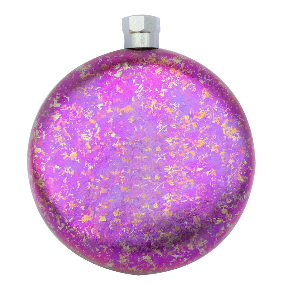 TiTo Titanium Hip Flask Wine with Screw Cap for Outdoor Hiking Flagon Camping Picnic Pocket Whiskey Wine Tea Cup Mug Sake Set (Rose)