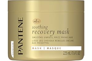 Pantene Pro-v Soothing Recovery Hair Mask for Smoothing Unruly, Frizz Prone Hair, 225ml