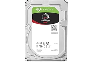 Seagate IronWolf 6TB NAS Internal Hard Drive HDD – 3.5 Inch SATA 6Gb/s 7200 RPM 256MB Cache for RAID Network Attached Storage (ST6000VN0033)