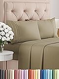 King Size 4 Piece Sheet Set - Comfy Breathable
