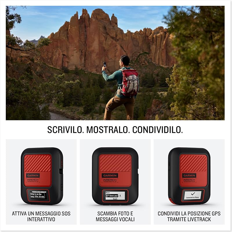 InReach Messenger Plus, Comunicatore Satellitare