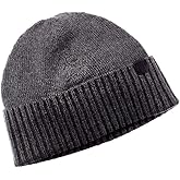 Bruno Magli 100% Cashmere Hat for Men – Men’s Knit Winter Beanie