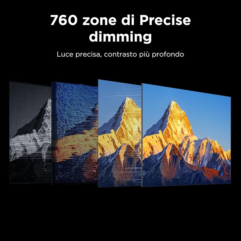 75Q7D Pro – Smart TV SQD‑Mini LED 4K HDR10+ da 75", 2.000nit