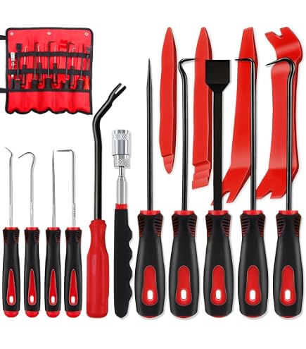 thumbnail image 2 of AB Tools 4-Piece Mini Hook And Pick Set – For O-Ring Removal & Installer Tools 2 of 6