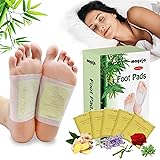 Foot Pads | maguja 100PCS Natural Ginger Foot Pads Foot and Body Care | Sleep & Feel Better | Natural & Premium Ingredients O