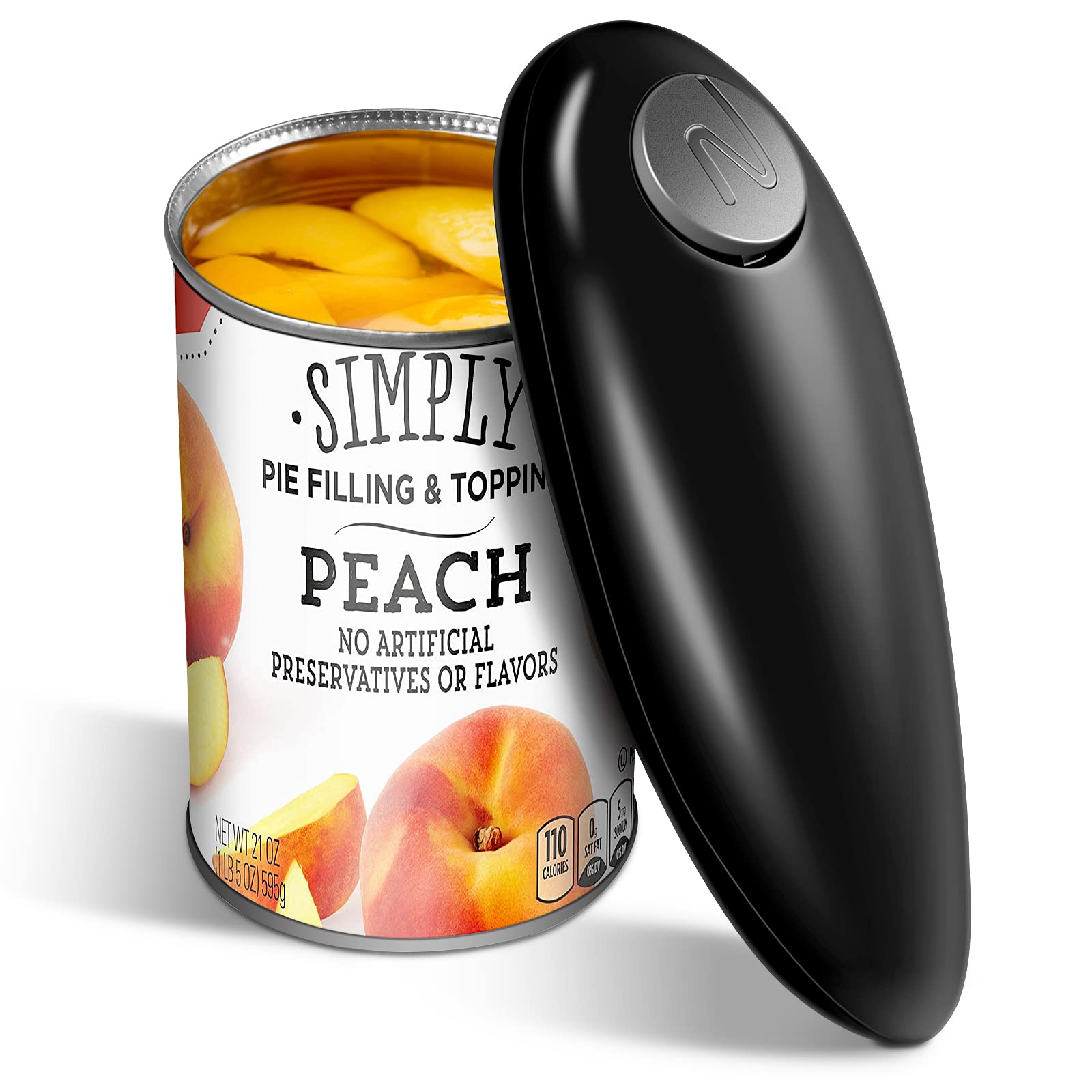 Photo 1 of **NON-FUNCTIONAL**
One Touch Battery Operated Electric Can Opener Fits Almost Size Can With Smooth Edge, Hands Free Electric Can Openers for Kitchen, Kitchen Gadgets Automatic Can Opener for Seniors, Arthritis