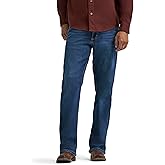 Wrangler Mens Free to Stretch Relaxed Fit Bootcut Jean
