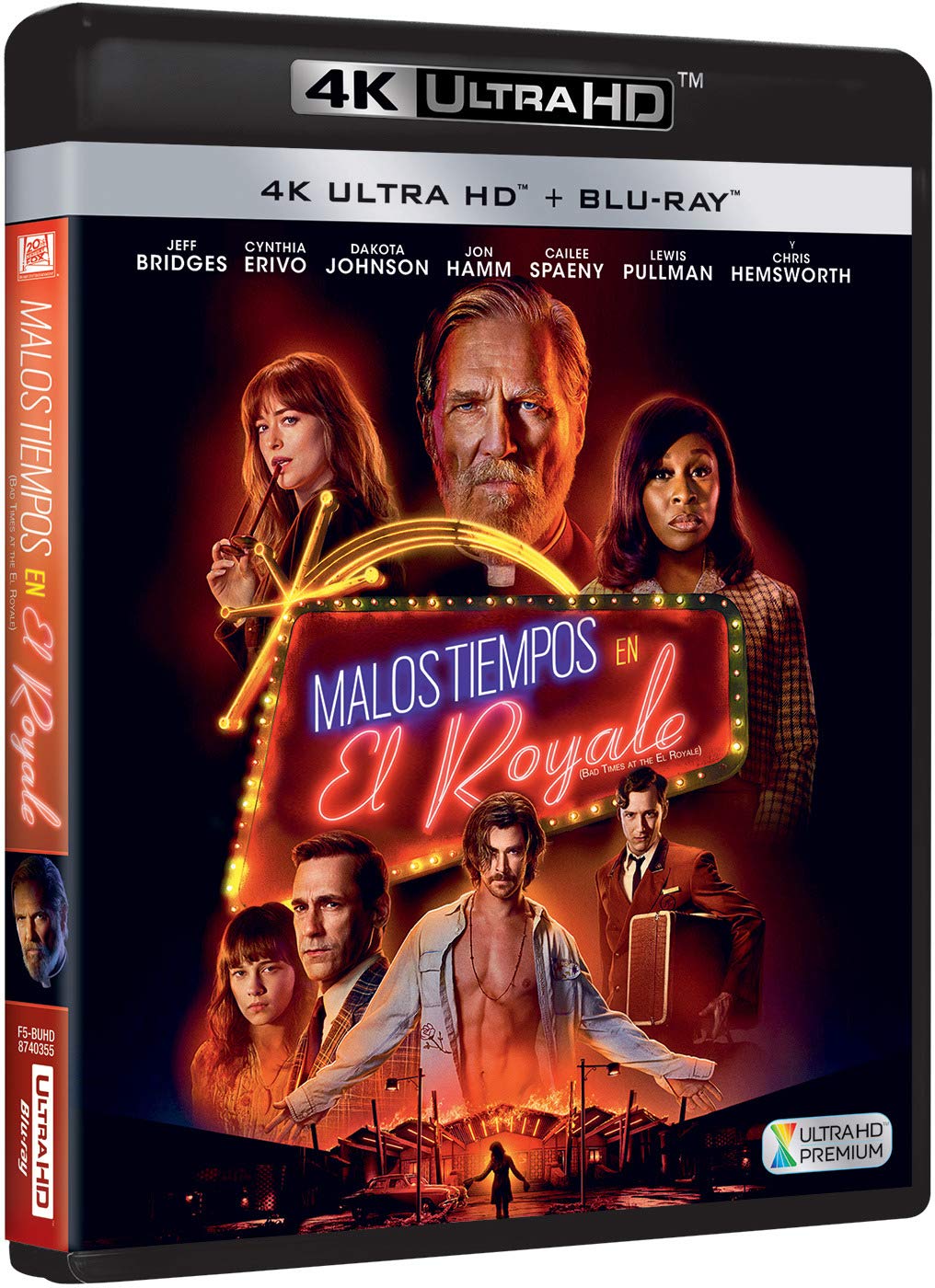 Bad Times at the El Royale [Blu-Ray] [Region Free] (English audio. English subtitles)