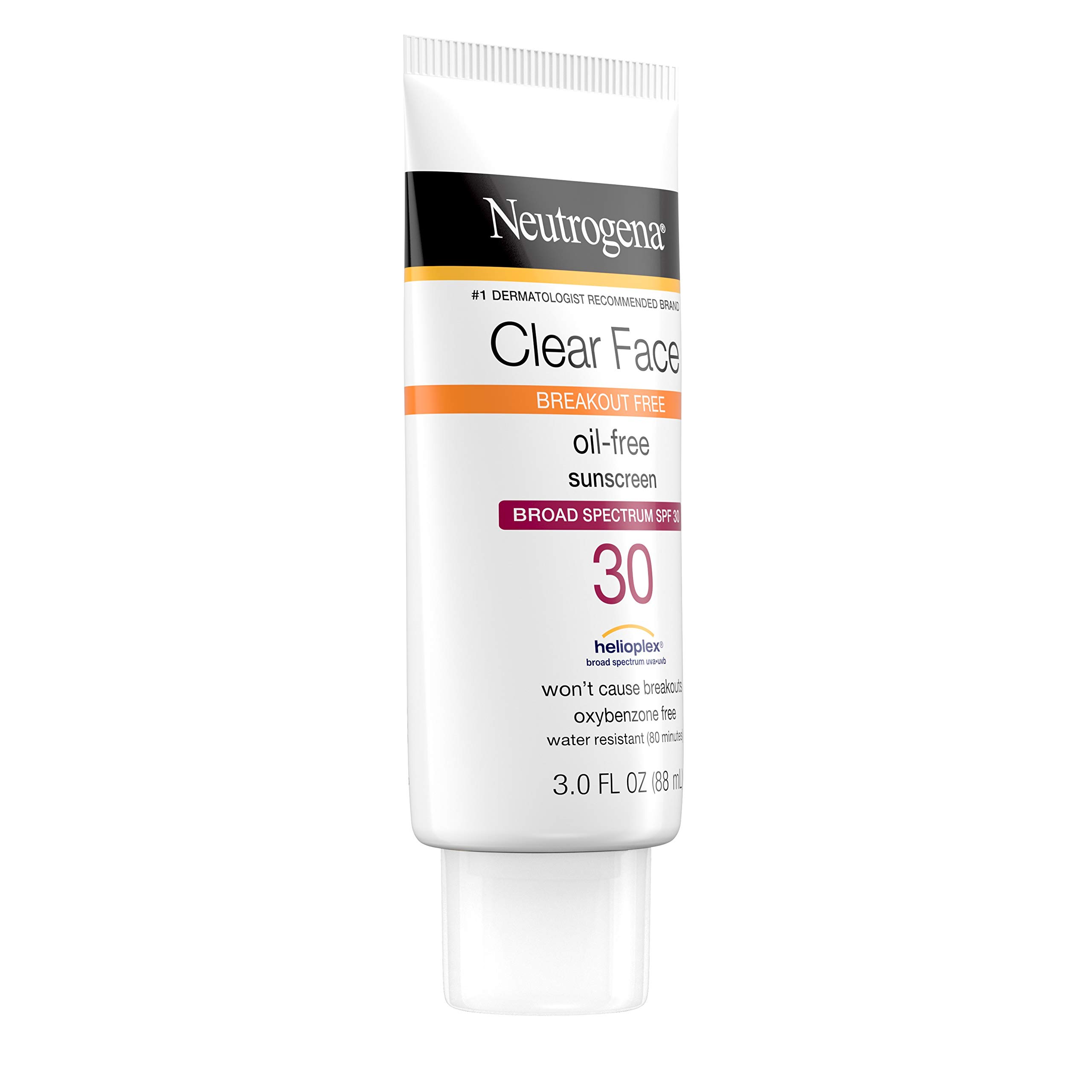 Neutrogena Clear Face Liquid Lotion Sunscreen for AcneProne Skin