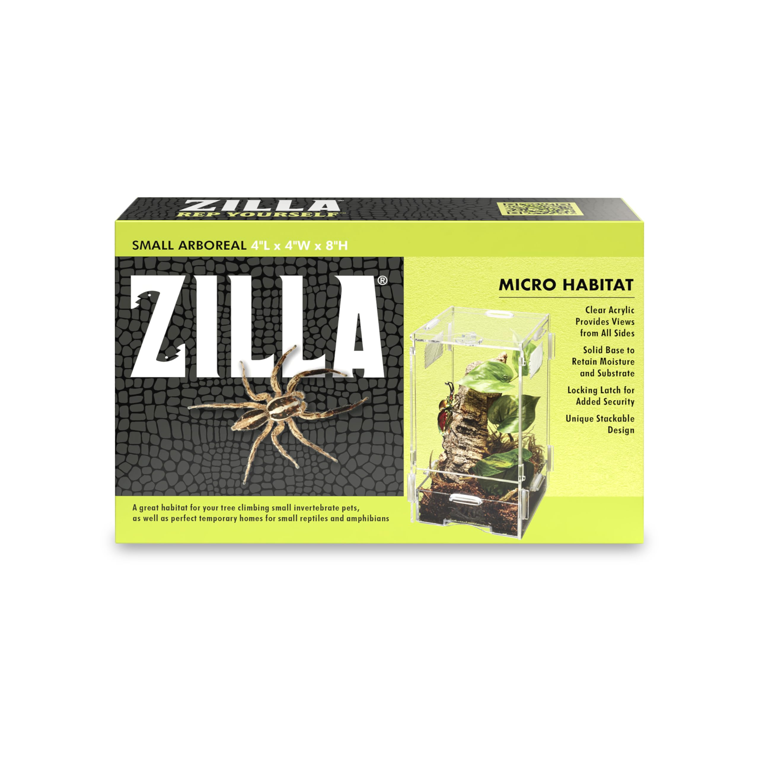 Mua Zilla Micro Habitat Terrarium, Arboreal, with Locking Latch, for ...